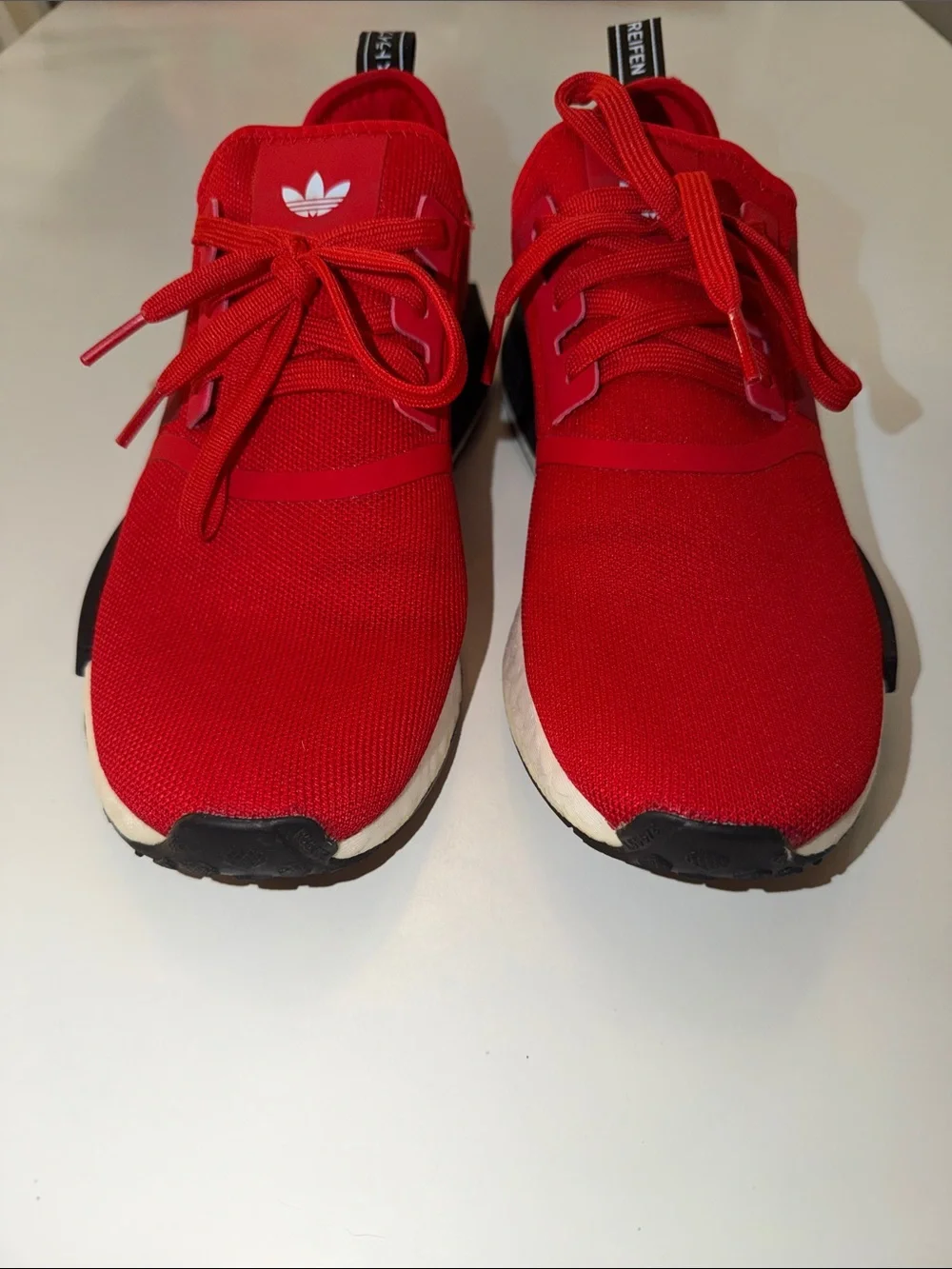 adidas Red Athletic NMD R1 Trainers